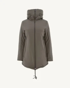 JOTT Siberian Taupe Hooded Puffer Jacket 808 Mole Best
