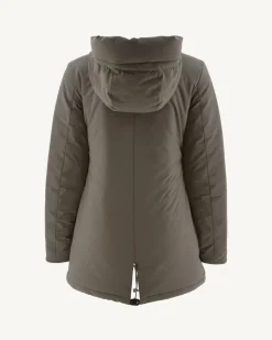 JOTT Siberian Taupe Hooded Puffer Jacket 808 Mole Best