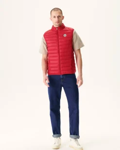 JOTT Sleeveless Down Jacket Red Tom 300 Red Cheap