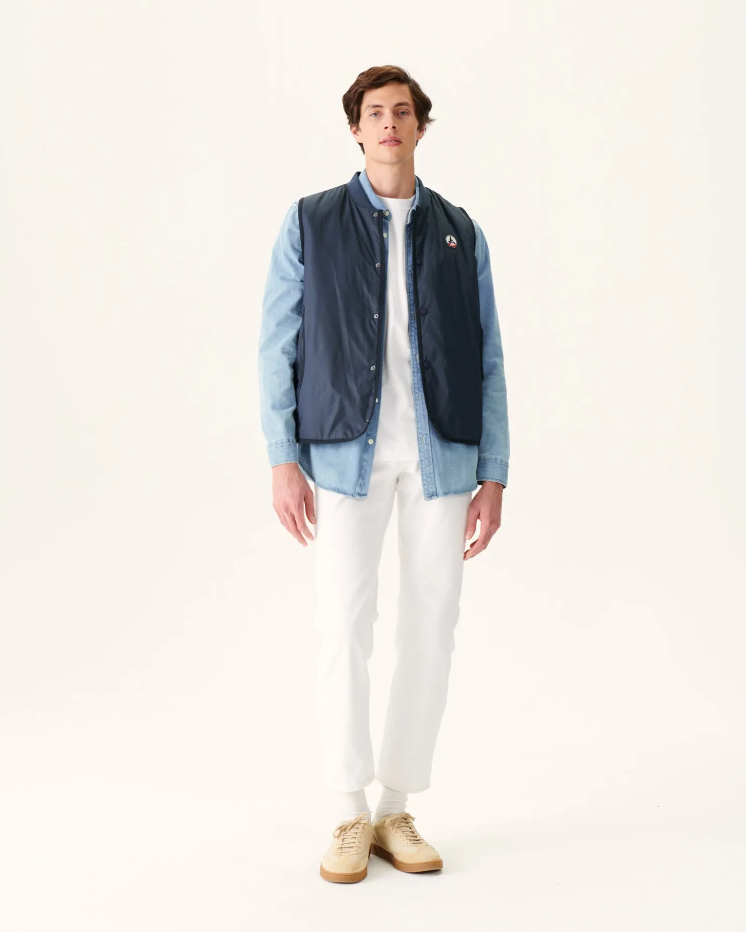 JOTT Sleeveless Jacket Marine Roskilde 104 Navy Cheap