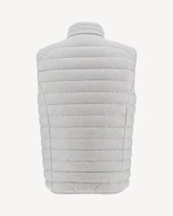JOTT Sleeveless Jersey Padded Jacket Heather Gray Tom 514 Heather Gray Best Sale