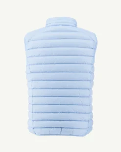 JOTT Sleeveless Padded Jacket Light Blue Tom 180 Soft Blue Cheap