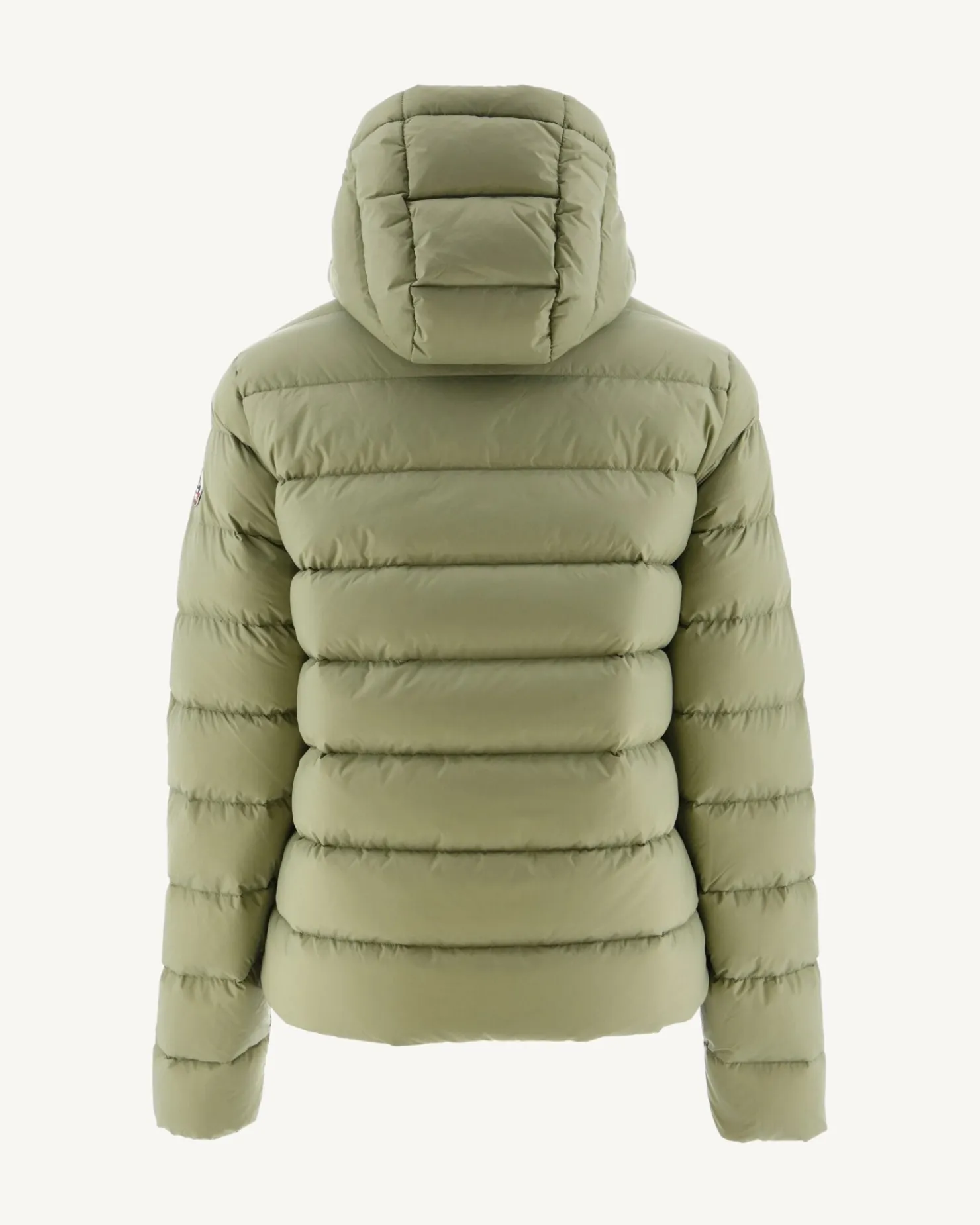 JOTT Straight Hooded Down Jacket Light Khaki Jane 247 Bush Outlet