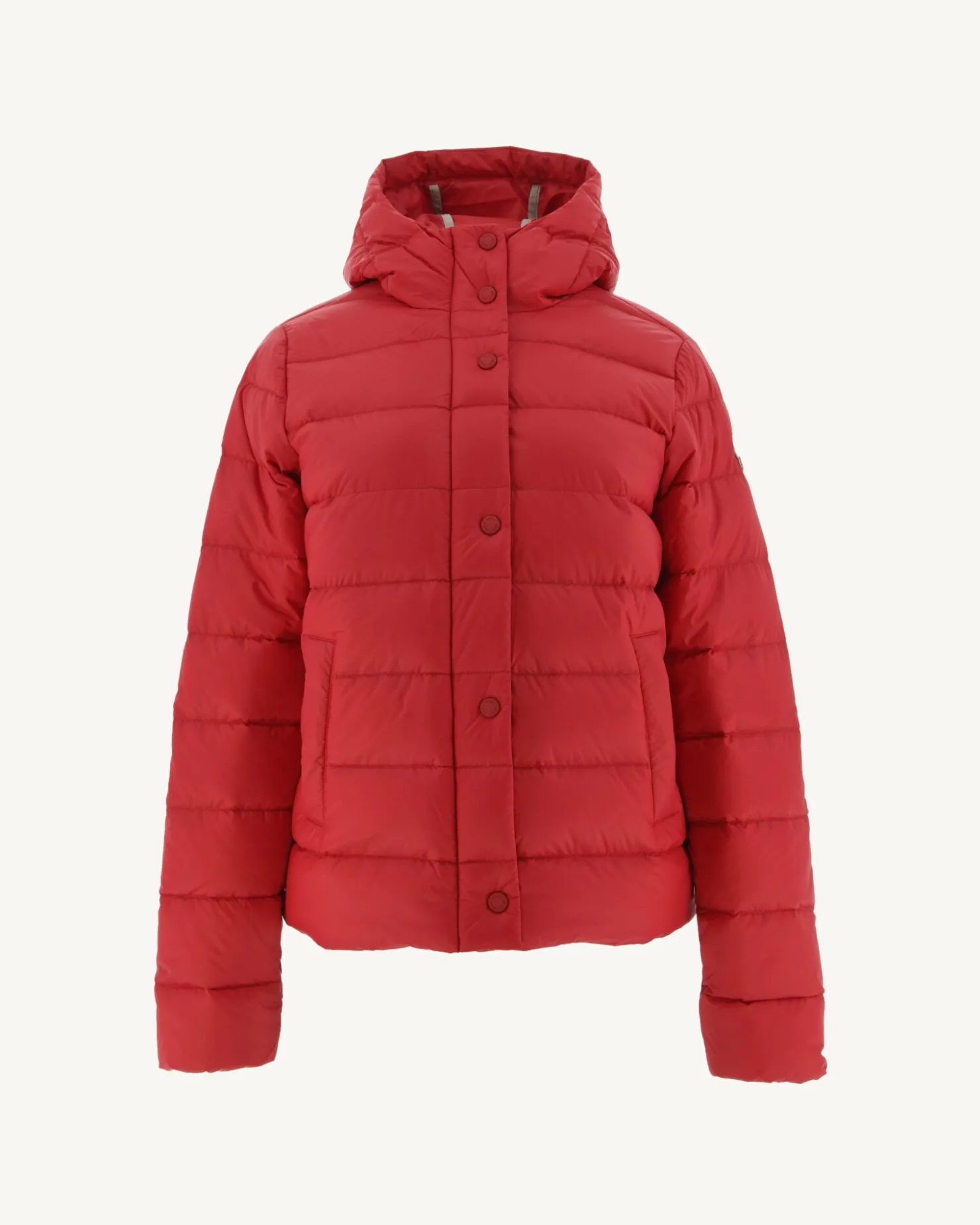 JOTT Straight Hooded Padded Jacket Rouge Jane 300 Red Best