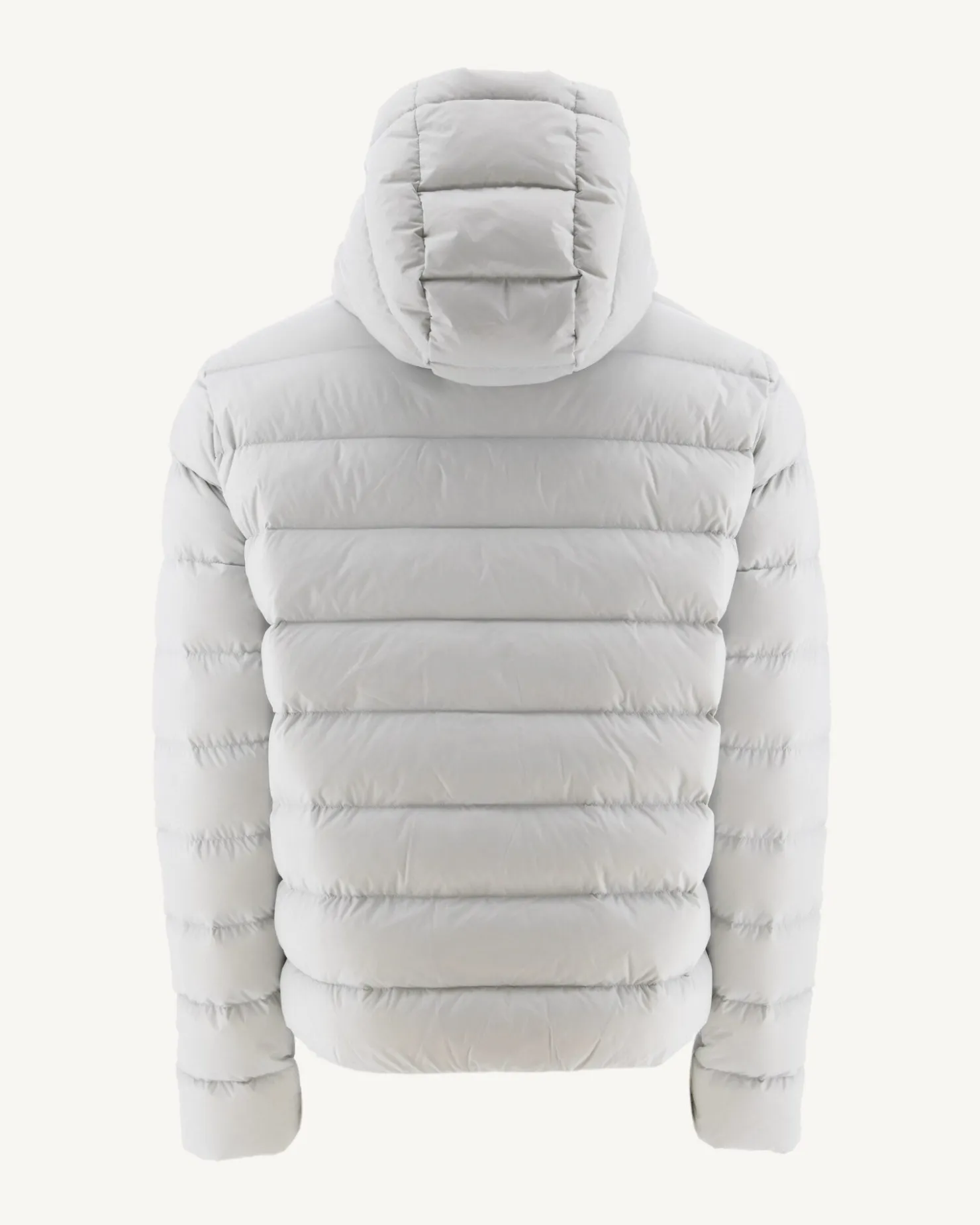 JOTT Straight Hooded Padded Jacket Light Gray Jane 532 Soft Gray Flash Sale