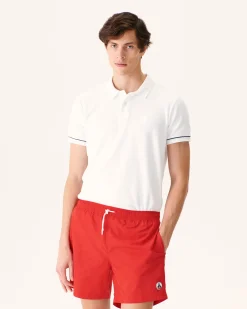 JOTT Swim Shorts Bright Red Biarritz 318 Fire Red Best