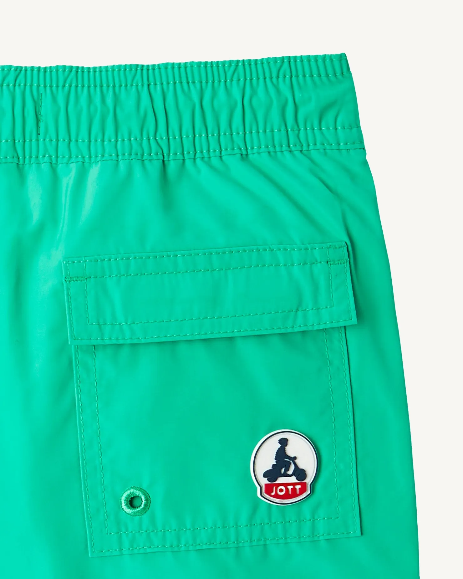 JOTT Swim Shorts Green/Funday White Child Cassis 2432 Poppy Green /Funday White Sale