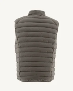 JOTT Taupe Arafo Stretch Sleeveless Padded Jacket 808 Mole Fashion