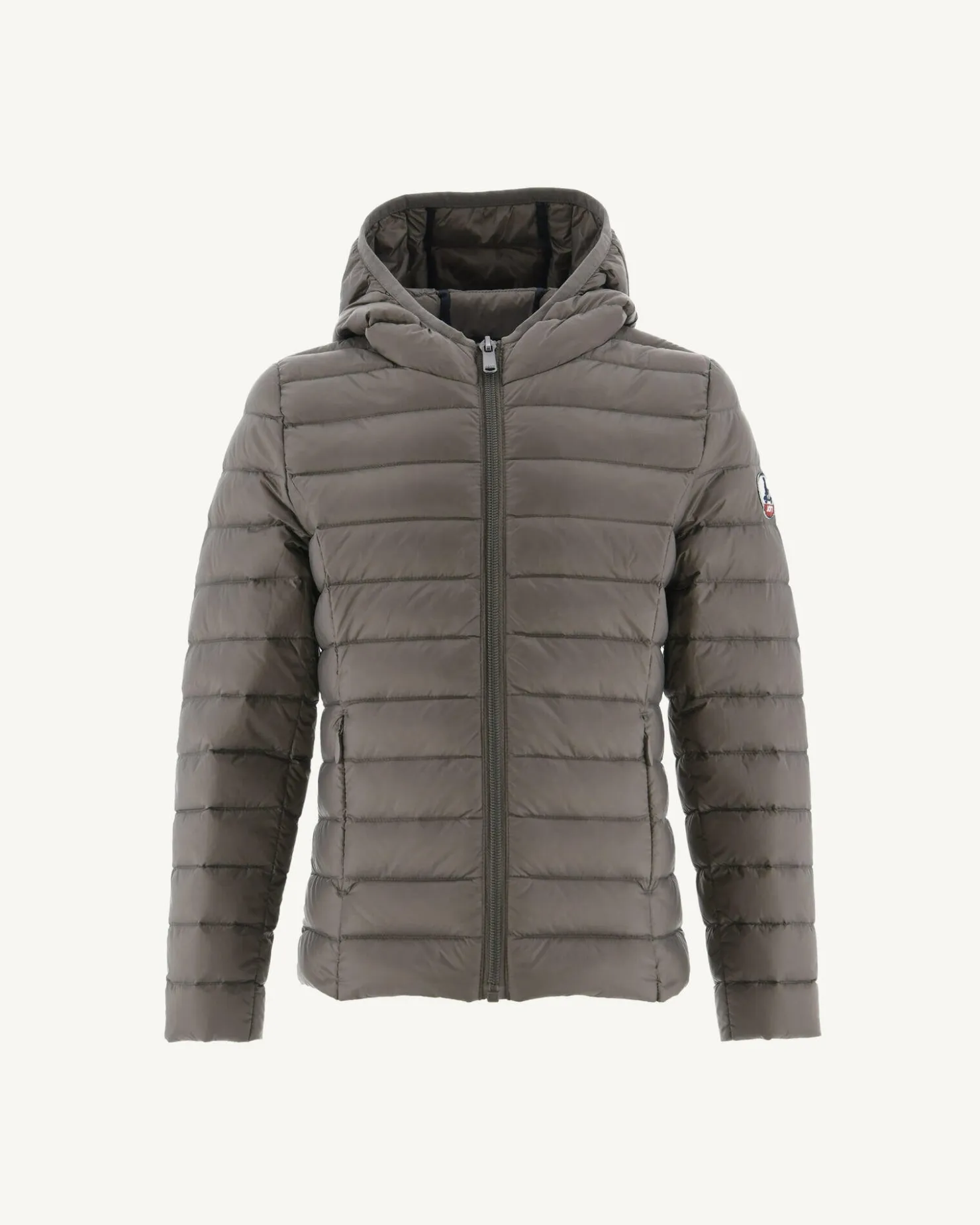 JOTT Taupe Carla Children'S Lightweight Hooded Down Jacket 808 Mole Fashion