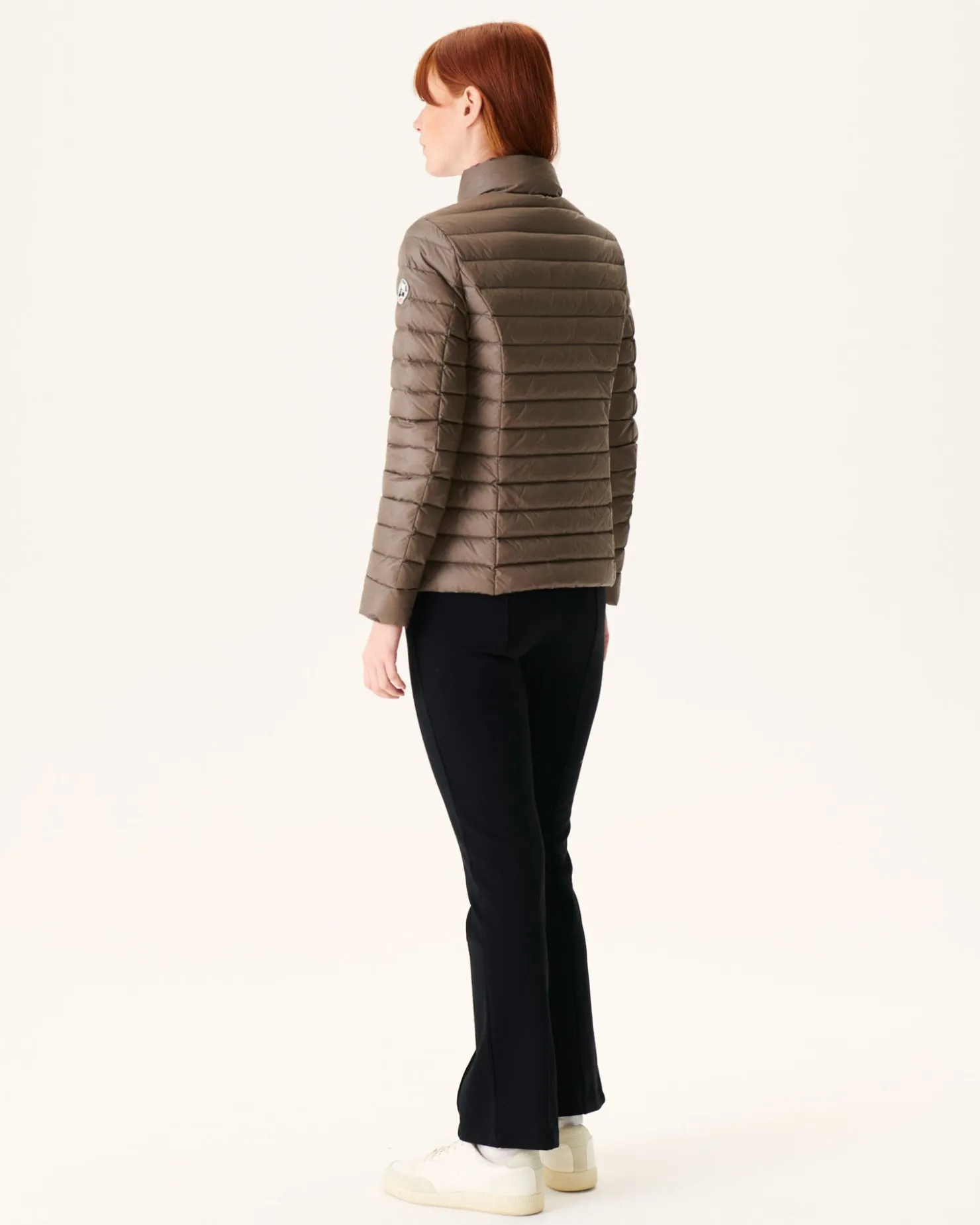 JOTT Taupe Cha Lightweight Padded Jacket 808 Mole Outlet