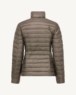JOTT Taupe Cha Lightweight Padded Jacket 808 Mole Outlet
