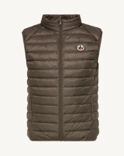 JOTT Taupe Sleeveless Down Jacket Tom 808 Mole Best