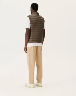 JOTT Taupe Sleeveless Down Jacket Tom 808 Mole Best
