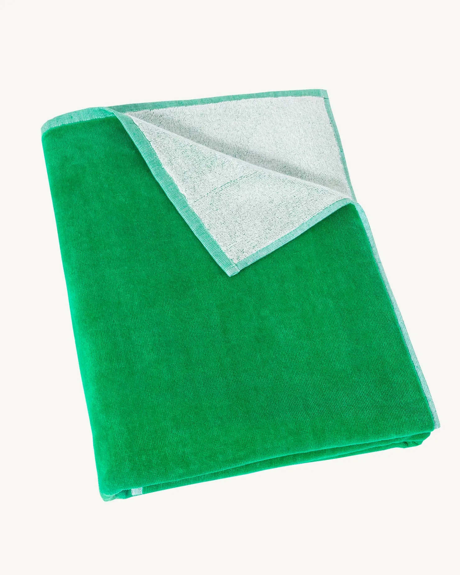 JOTT Terry Beach Towel Vert Beach 243 Poppy Green New