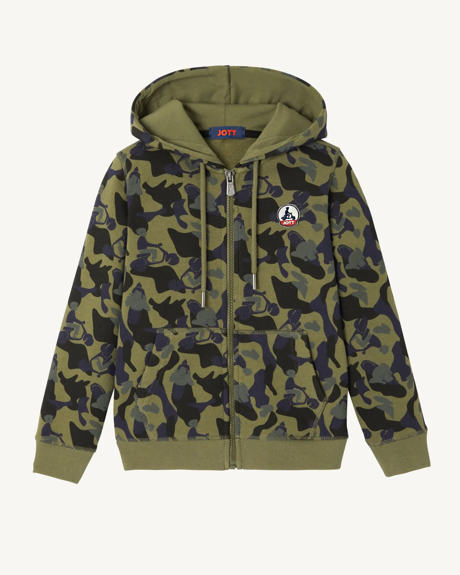 JOTT Tijuana Military Print Children'S Hoodie 277 Military Print Cheap