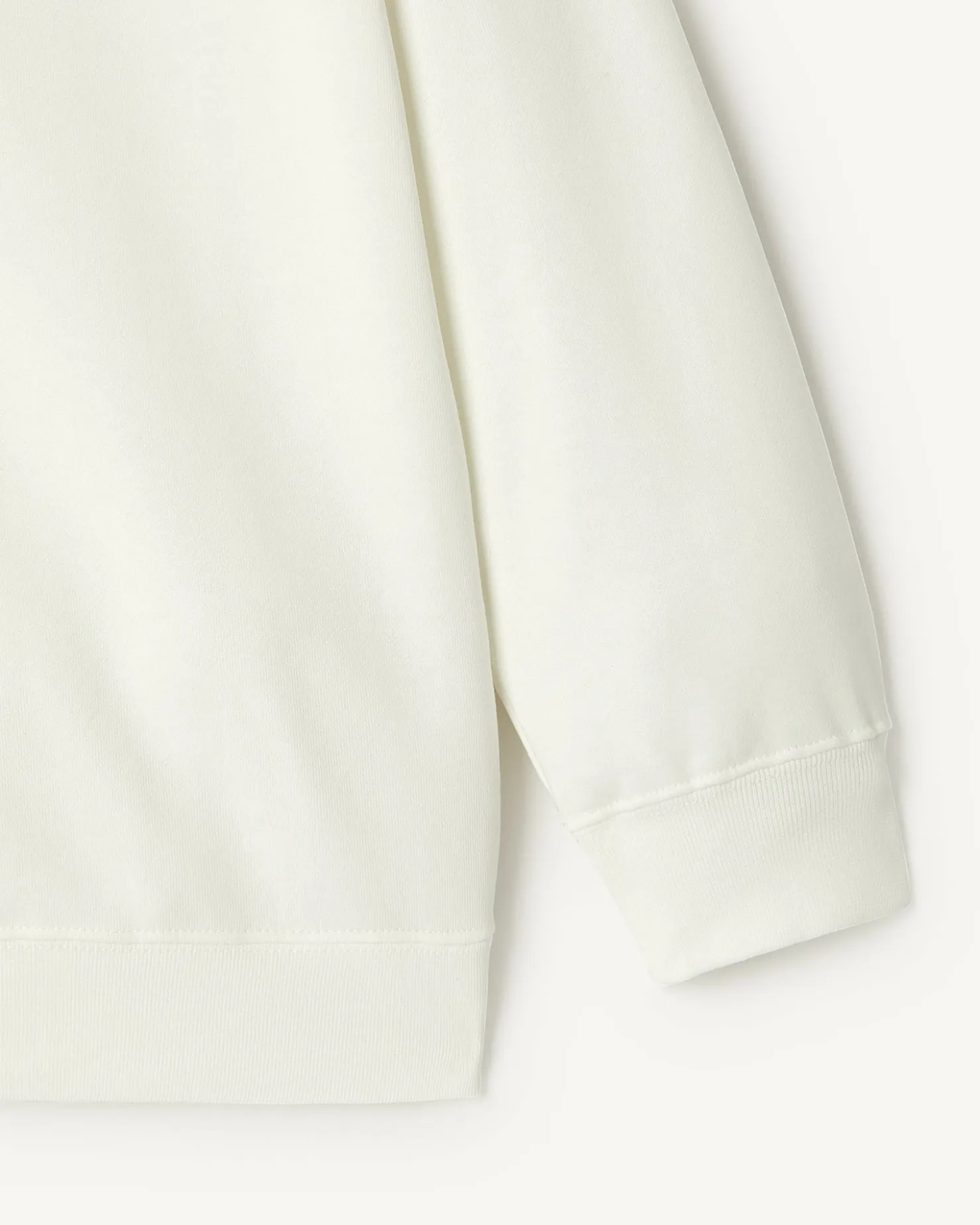 JOTT White Monteria Hooded Fleece Sweatshirt 901 White Clearance