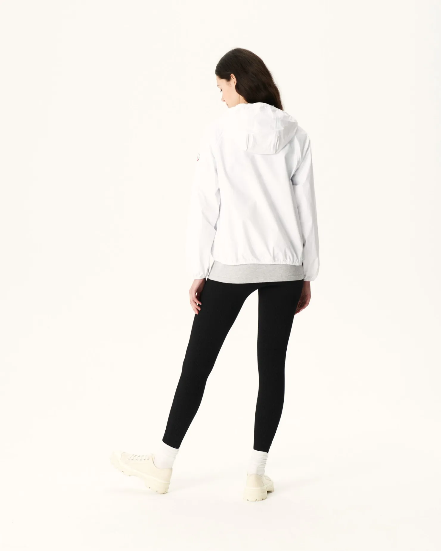JOTT White Singapore Packable Waterproof Jacket 901 White Hot