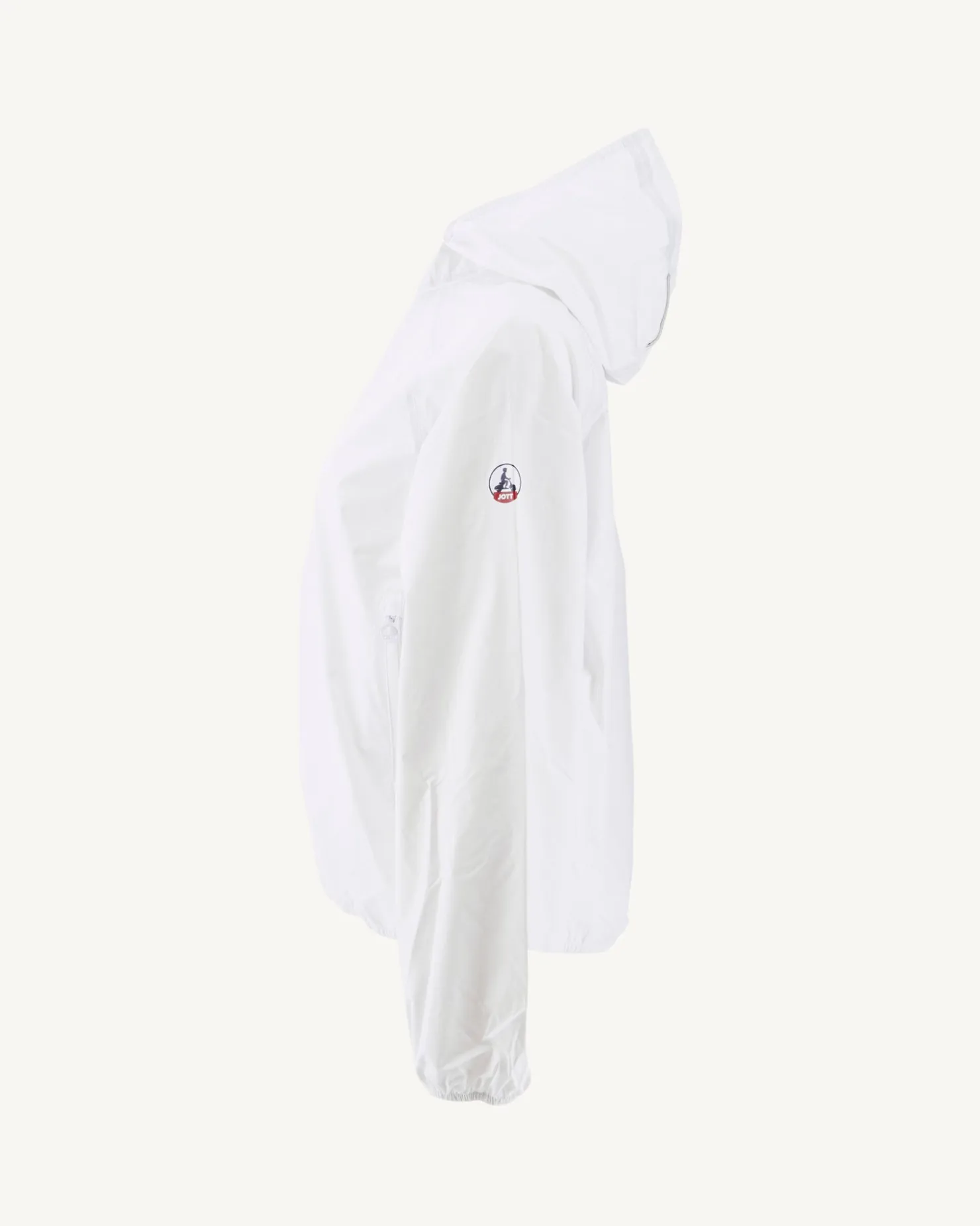 JOTT White Singapore Packable Waterproof Jacket 901 White Hot