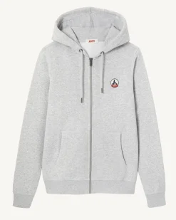 JOTT Women'S Hoodie Mottled Gray Oaxaca 514 Heather Gray Hot