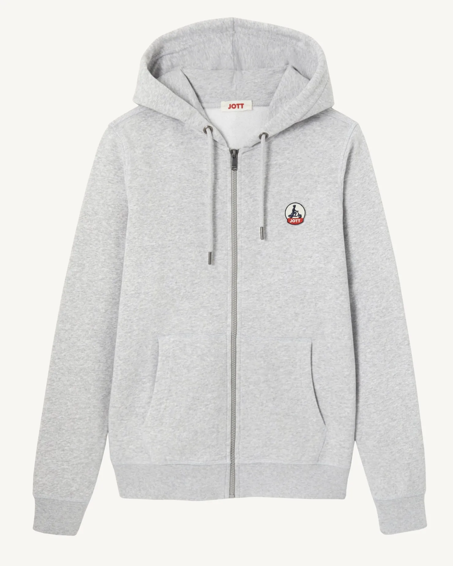 JOTT Women'S Hoodie Mottled Gray Oaxaca 514 Heather Gray Hot