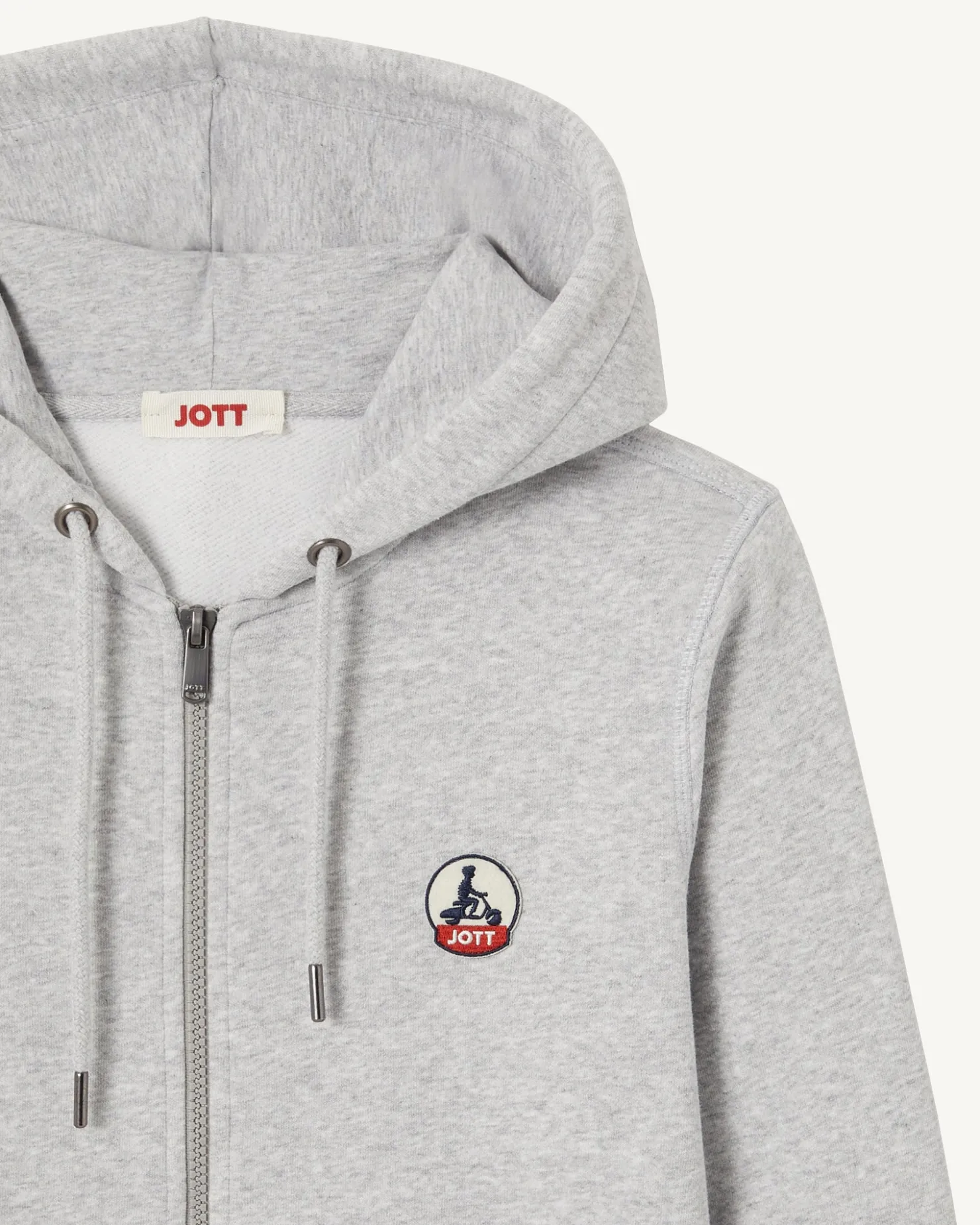 JOTT Women'S Hoodie Mottled Gray Oaxaca 514 Heather Gray Hot