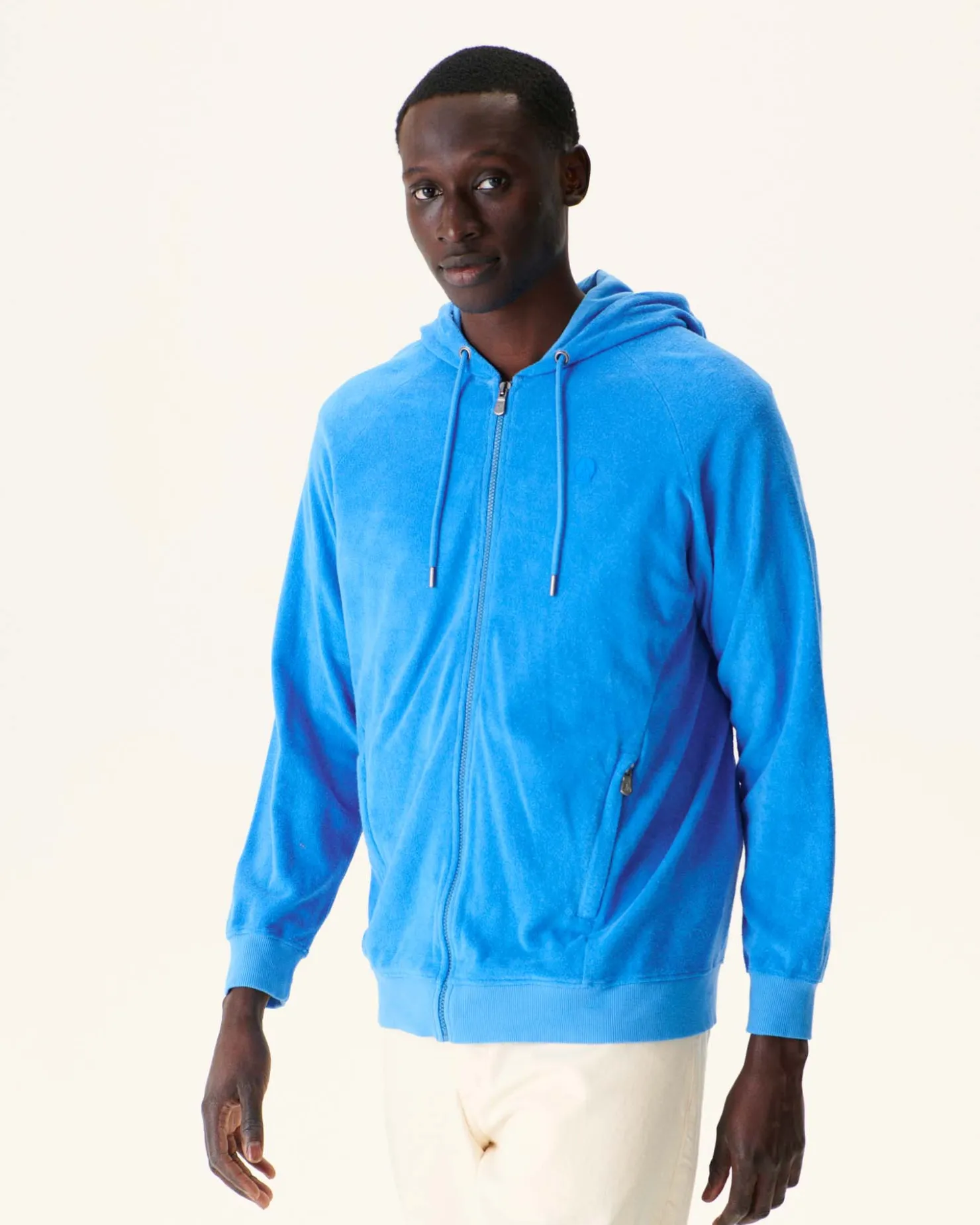 JOTT Zipped Hooded Jacket Azur Nazare 183 Azure Cheap