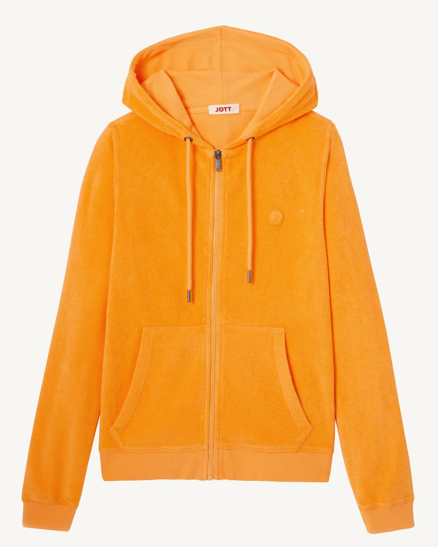 JOTT Zipped Sponge Jacket Apricot Coral 728 Apricot Flash Sale