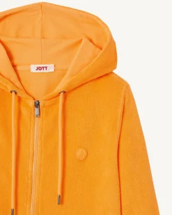 JOTT Zipped Sponge Jacket Apricot Coral 728 Apricot Flash Sale